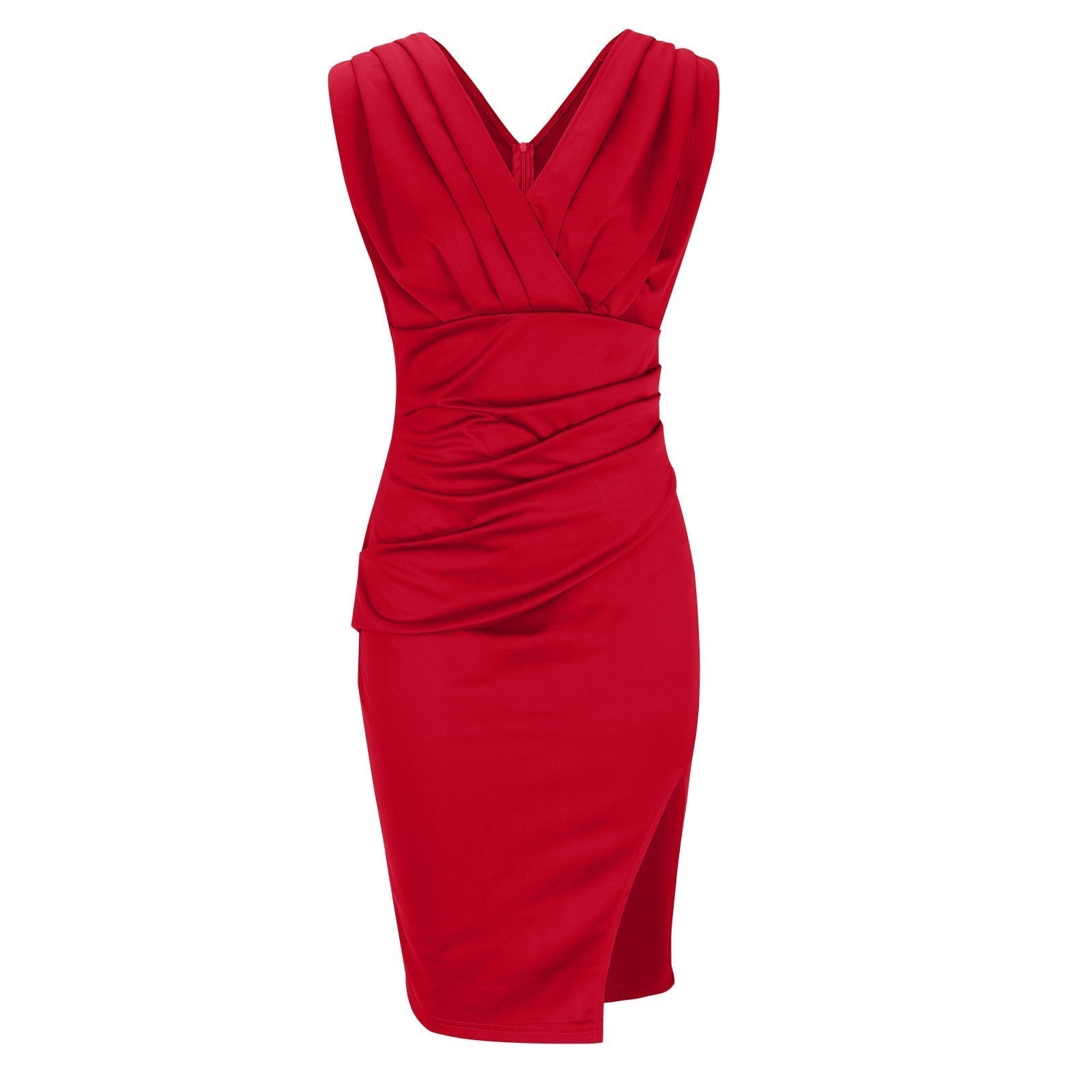 Bryssa - Vestido ajustado con abertura