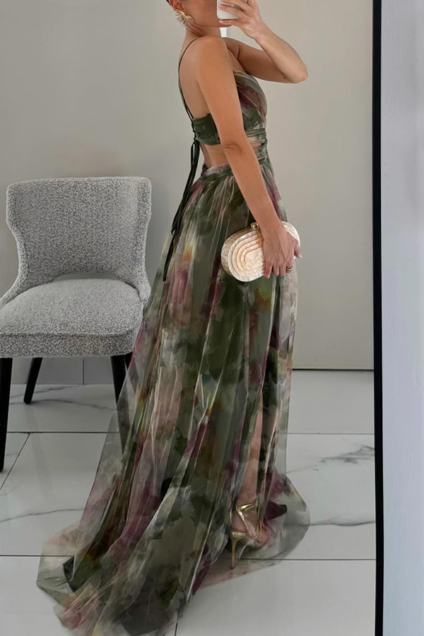 Coco - Vestido maxi con flores: ideal para días soleados