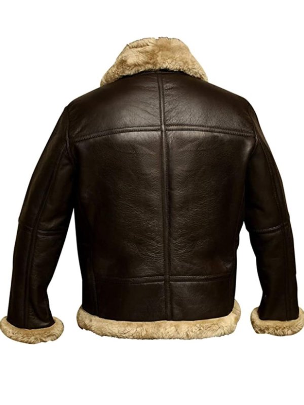 Hugo - Chaqueta de cuero cálida