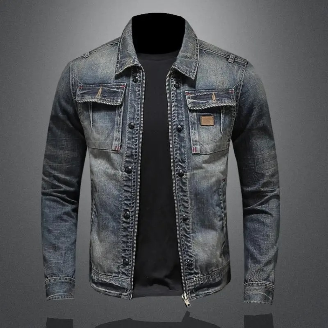 Dario - Chaqueta de Mezclilla Aislante Robusta