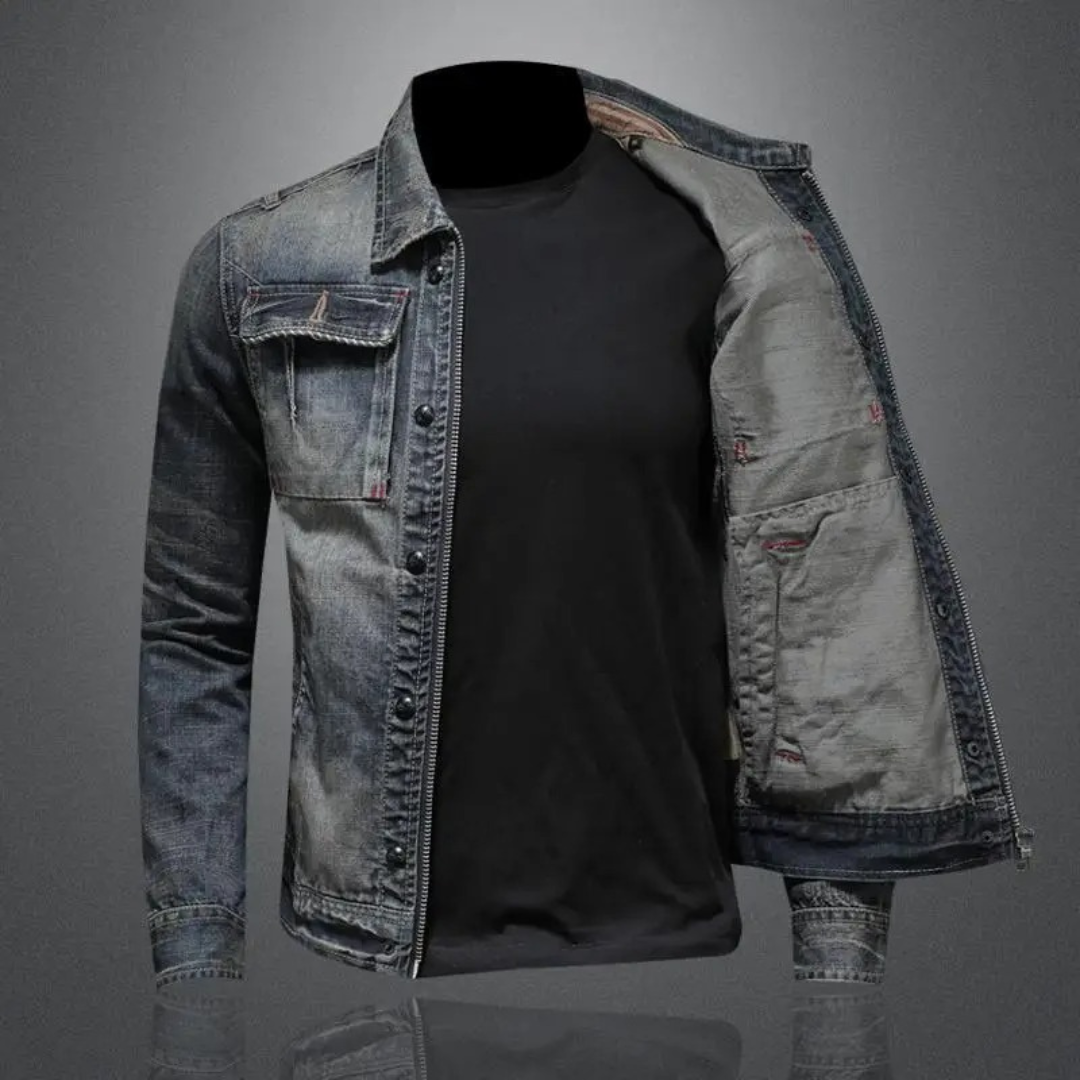 Dario - Chaqueta de Mezclilla Aislante Robusta