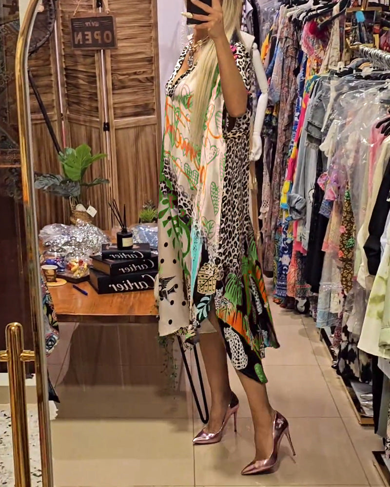 Miriam - Vestido casual con escote en V