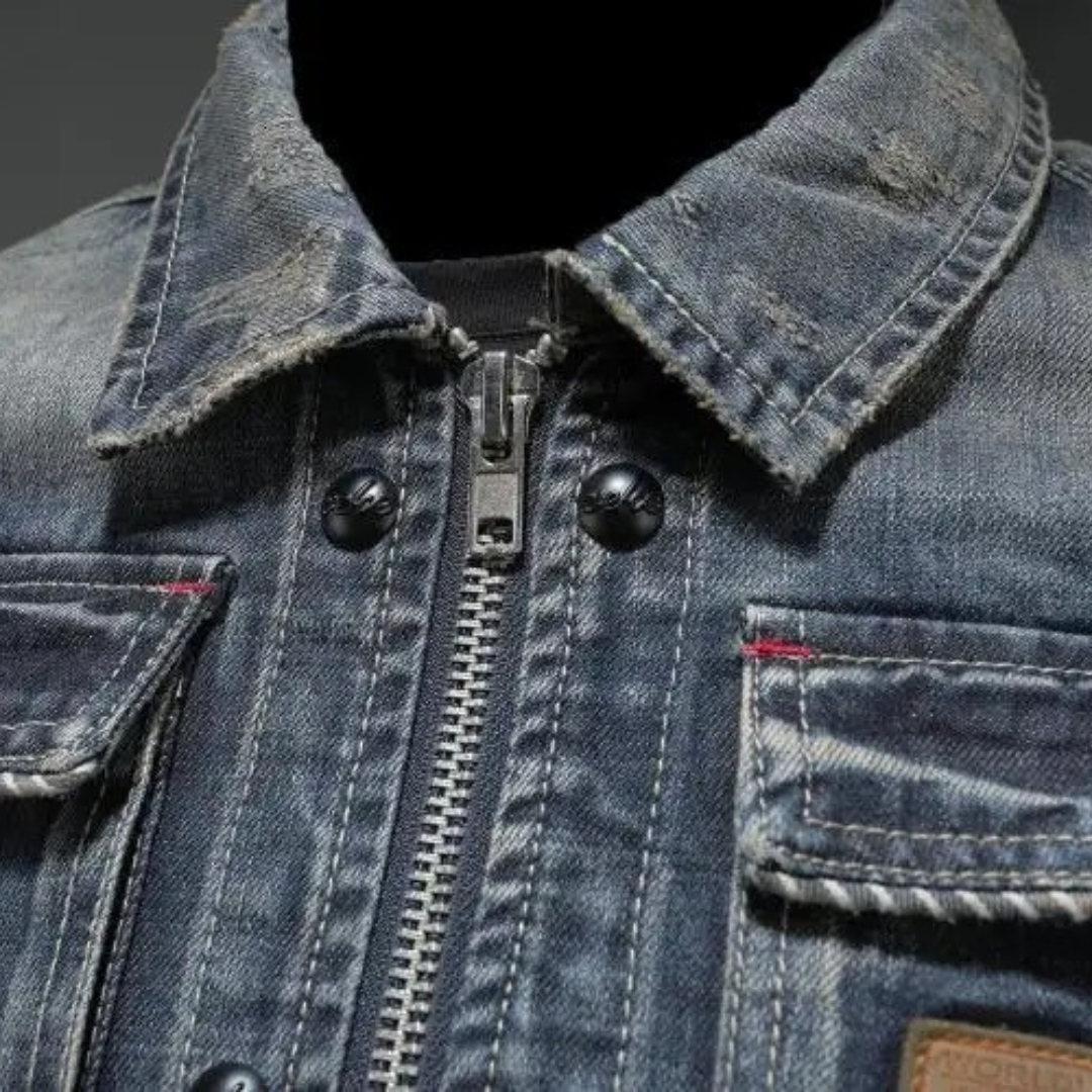 Dario - Chaqueta de Mezclilla Aislante Robusta