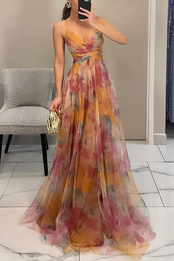 Coco - Vestido maxi con flores: ideal para días soleados