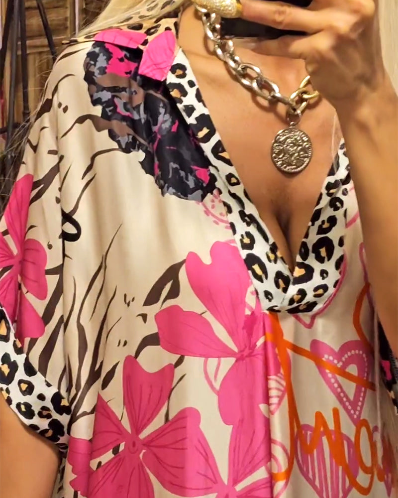 Miriam - Vestido casual con escote en V