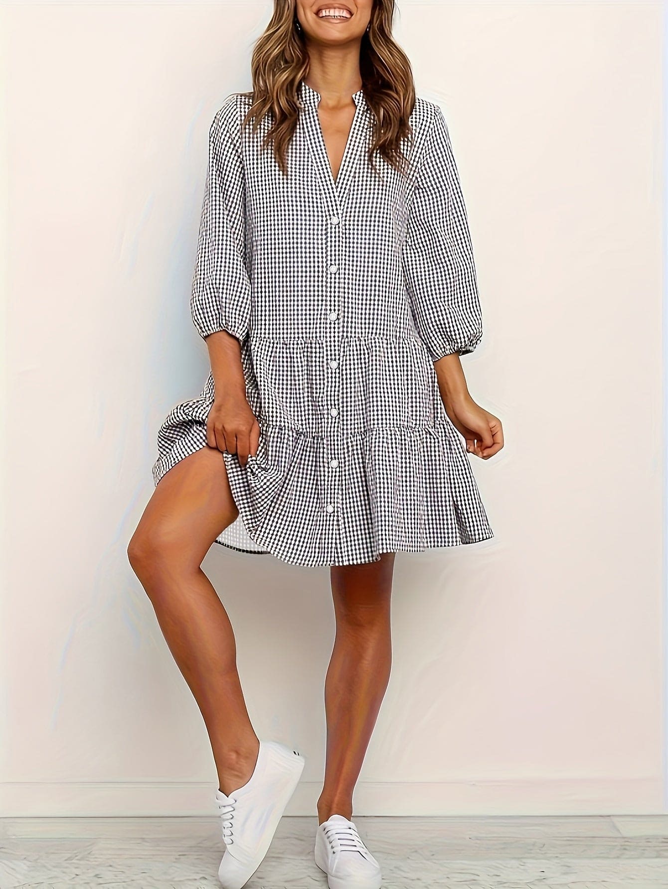 Alfonsa - Look Fresco: Vestido Estampado Corto