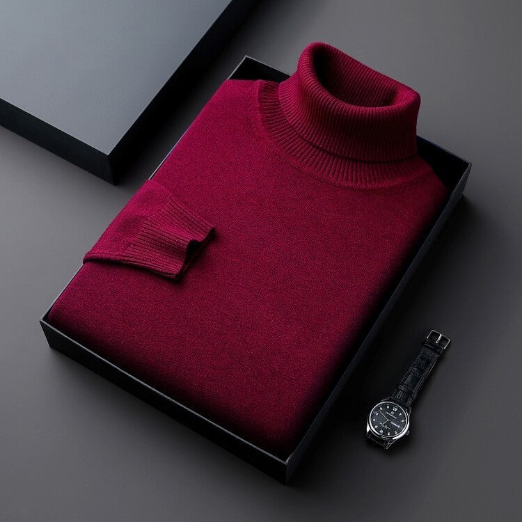 Xoan - Jersey elegante de cuello alto
