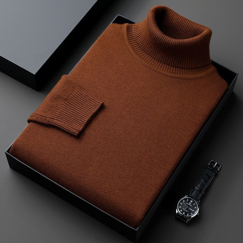 Xoan - Jersey elegante de cuello alto