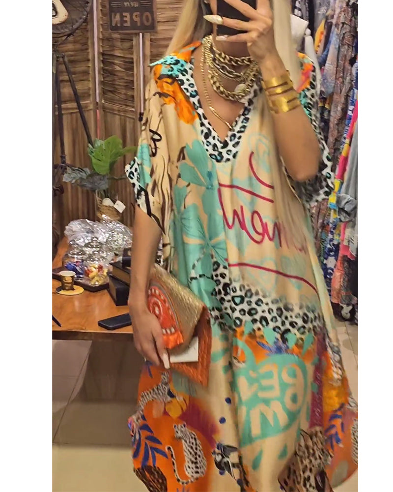 Miriam - Vestido casual con escote en V