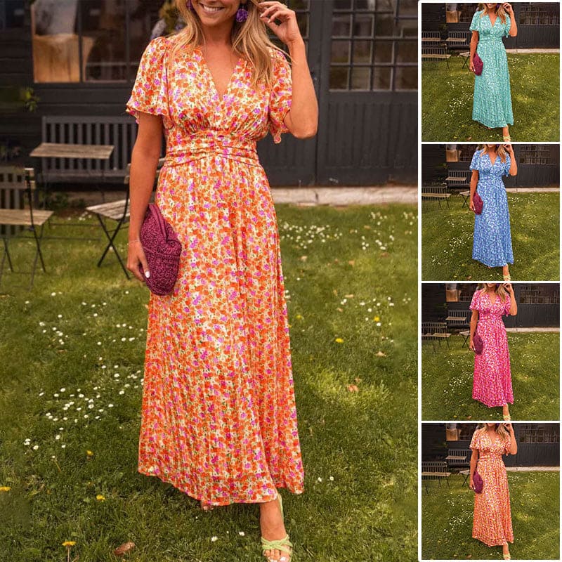 Naomi - Vestido de mujer con escote en V