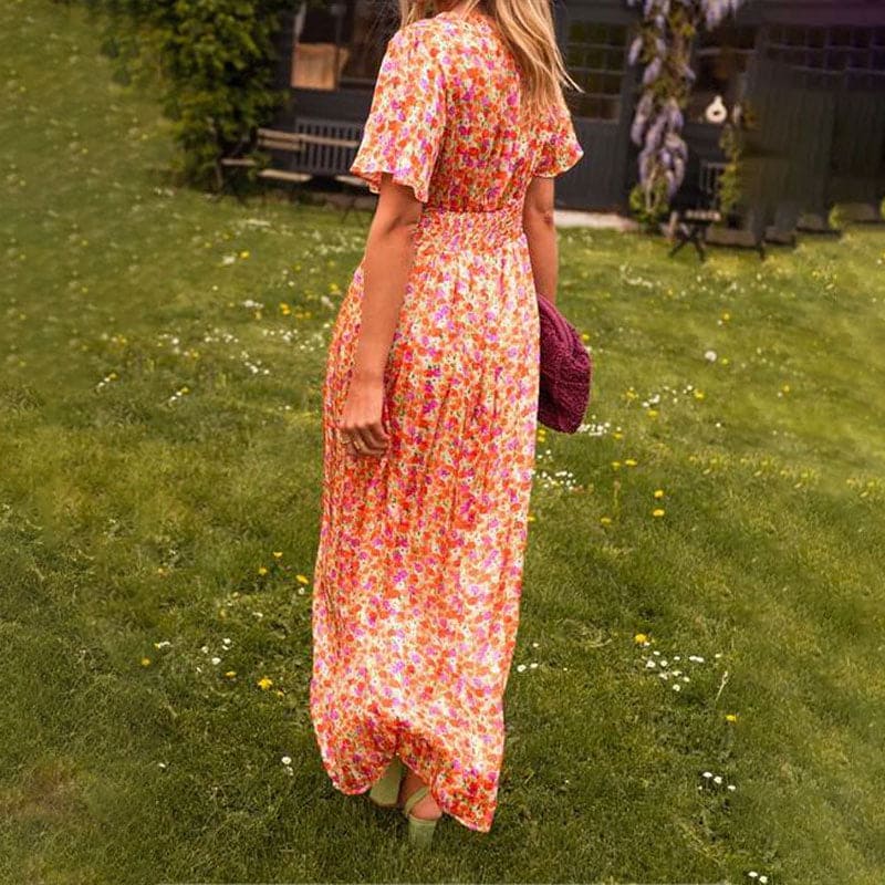 Naomi - Vestido de mujer con escote en V