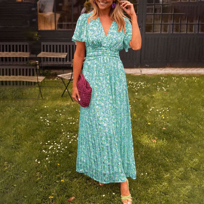 Naomi - Vestido de mujer con escote en V