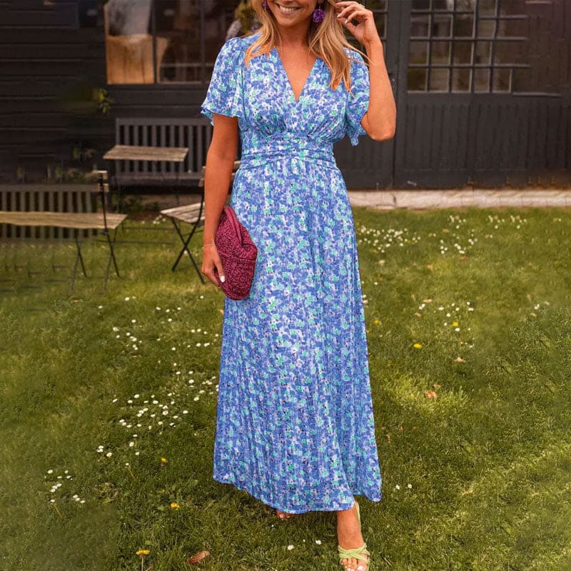 Naomi - Vestido de mujer con escote en V