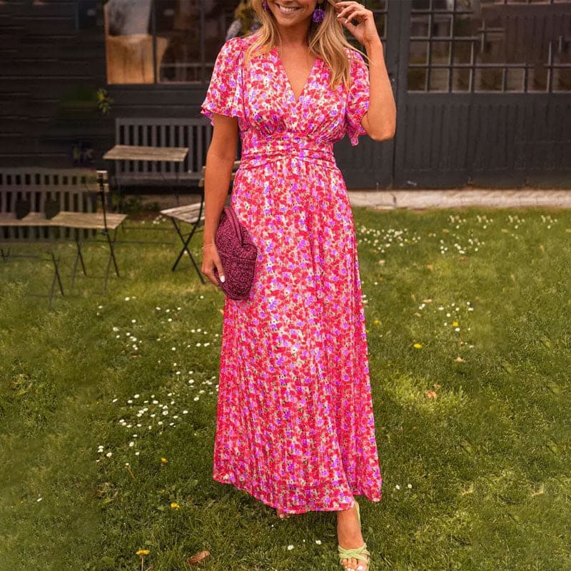 Naomi - Vestido de mujer con escote en V