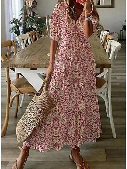 Nancy - Vestido Boho que Cubre el Vientre