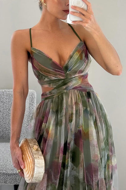 Coco - Vestido maxi con flores: ideal para días soleados