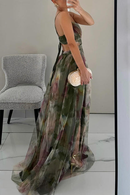 Coco - Vestido maxi con flores: ideal para días soleados