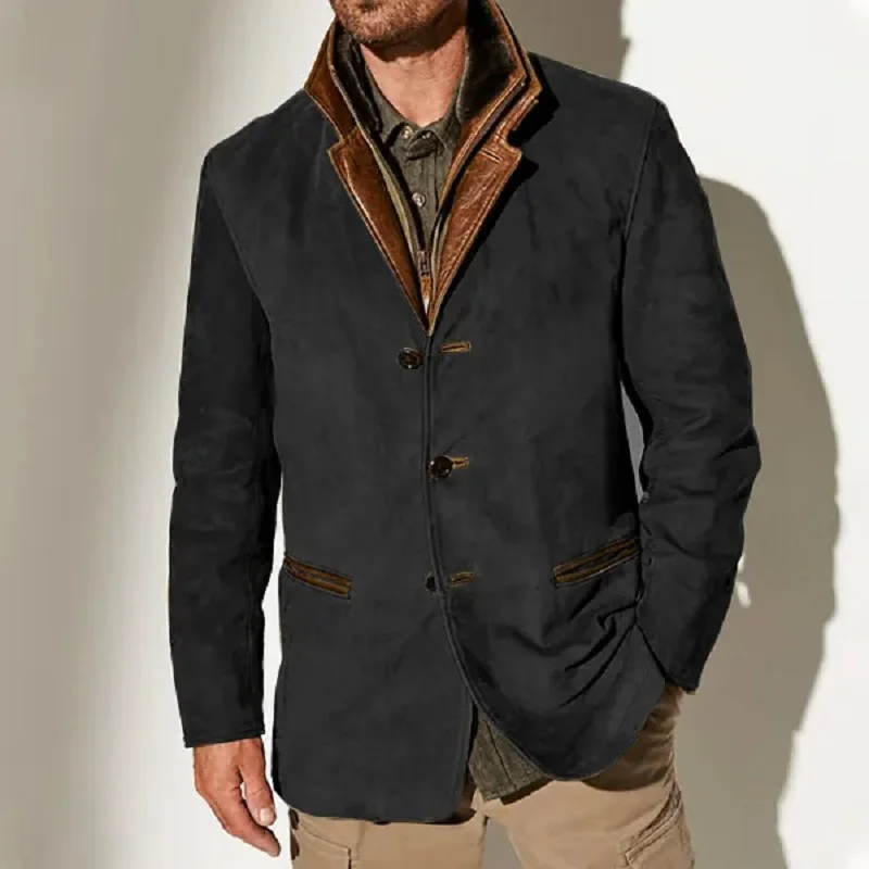 Noah - Chaqueta de plumón vintage con cuello