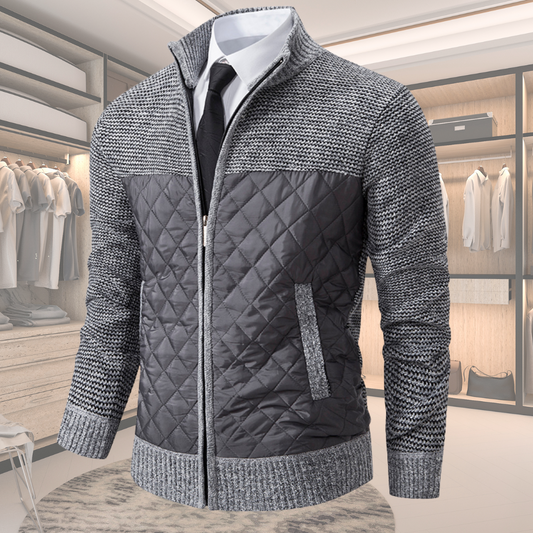 Lucenzo – Chaqueta de lana elegante para hombres