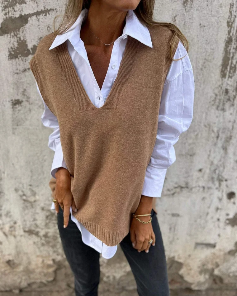 Karla - Chaleco de punto