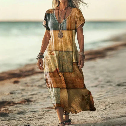 Luna - Vestido vintage con degradado