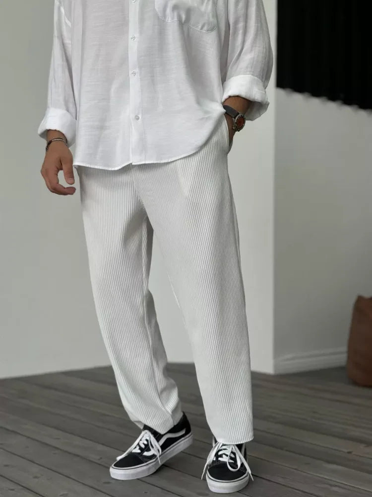 Efrim - Pantalones de Lujo Suaves para Hombre