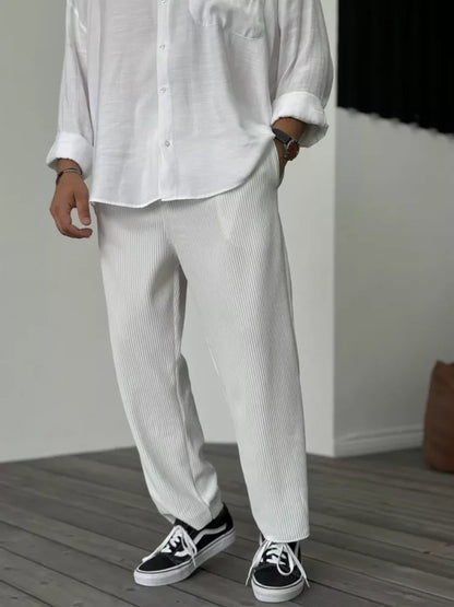 Efrim - Pantalones de Lujo Suaves para Hombre