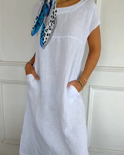 Letizia - Vestido casual de algodón