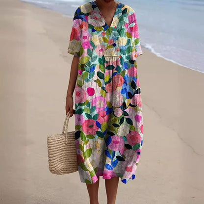 Ana - Vestido Boho Favorecedor