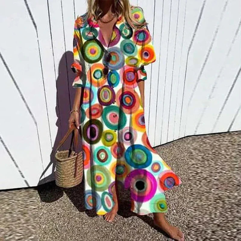 Irune - Vestido Boho Favorecedor