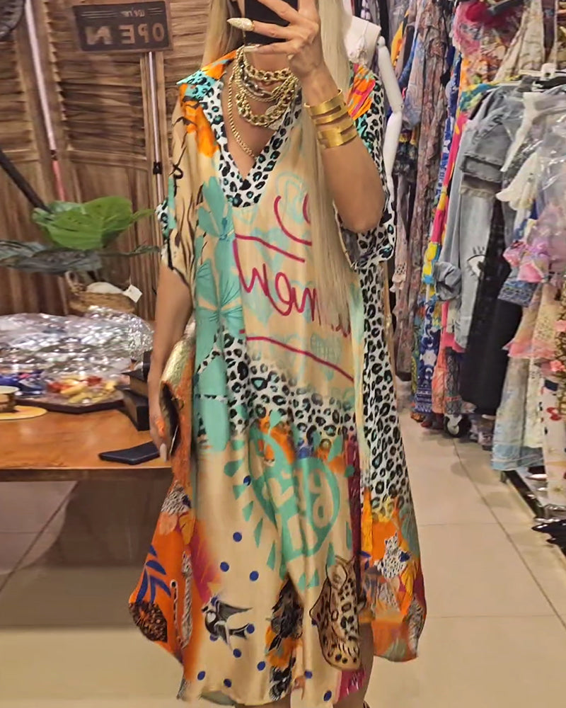 Miriam - Vestido casual con escote en V