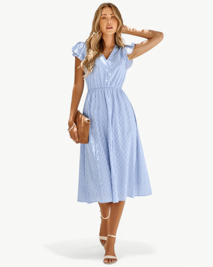 Lara - Vestido midi ligero y elegante