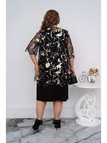 Janita - Top elegante con vientre cubierto