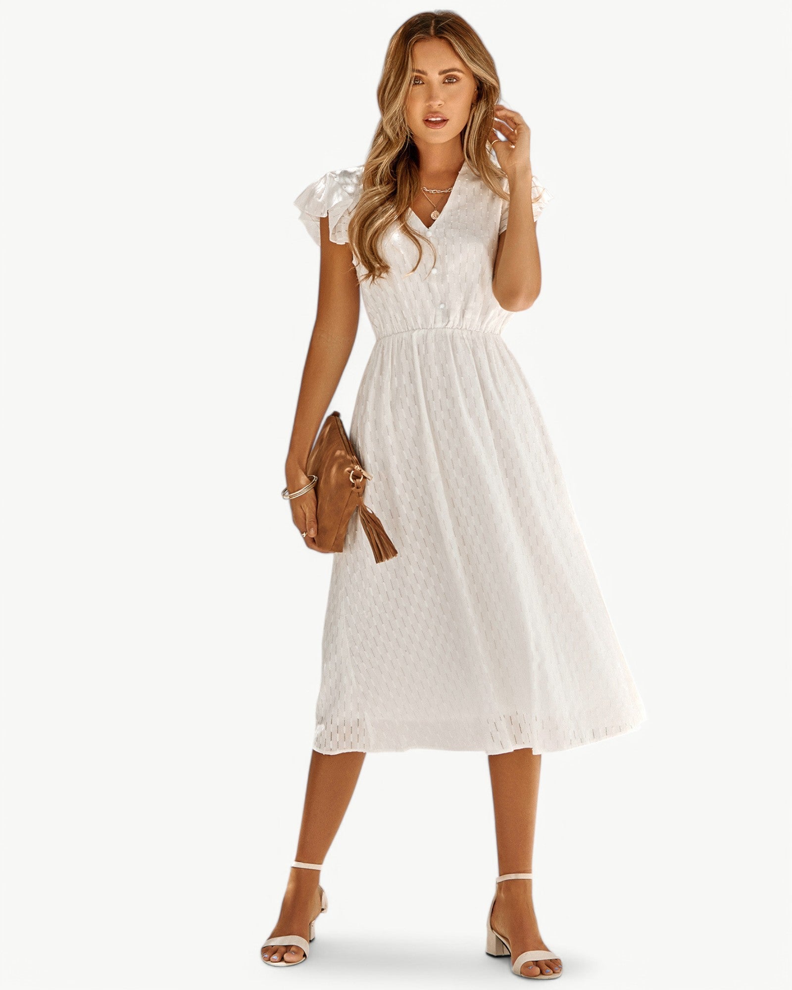 Lara - Vestido midi ligero y elegante