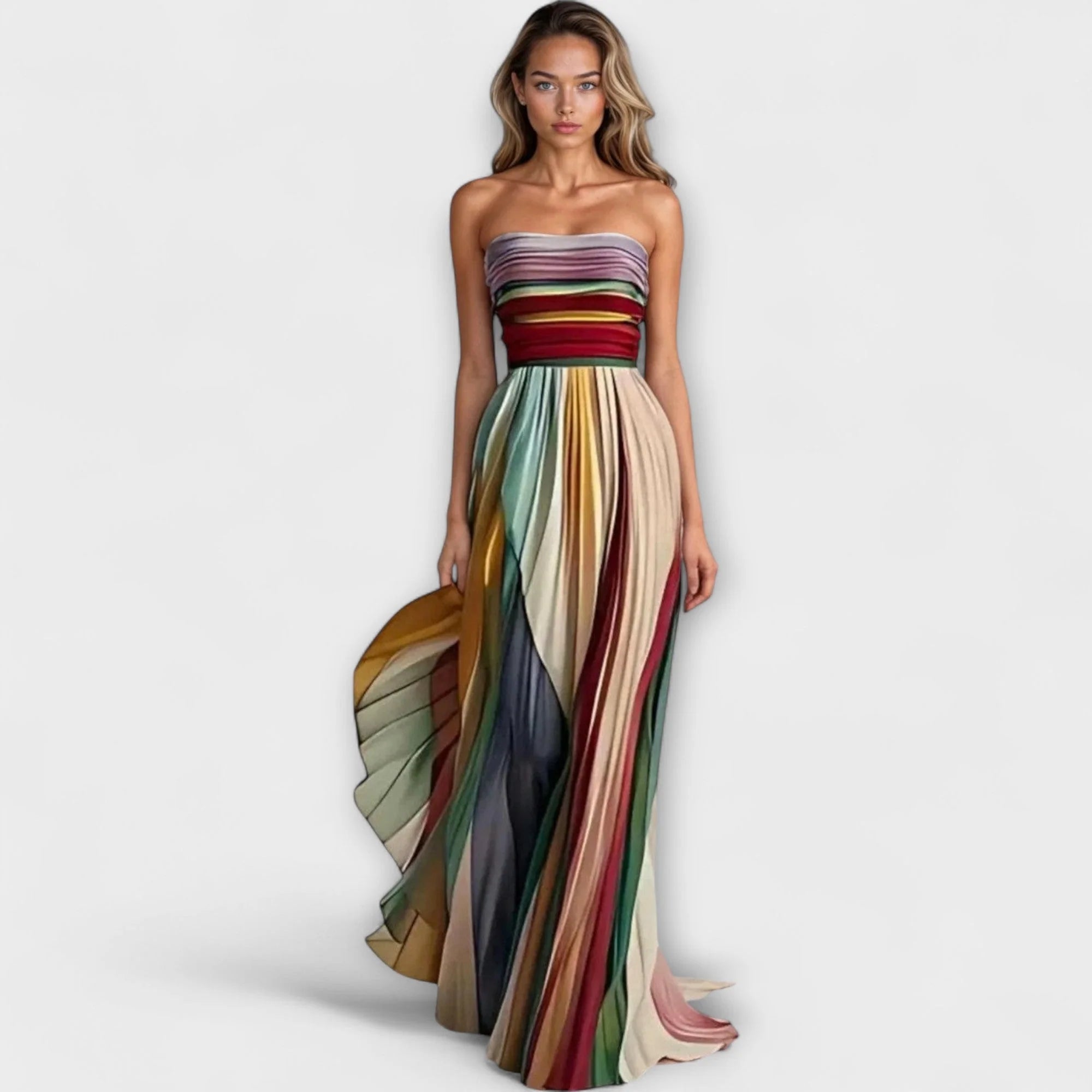 Lillyana - Vestido largo casual premium