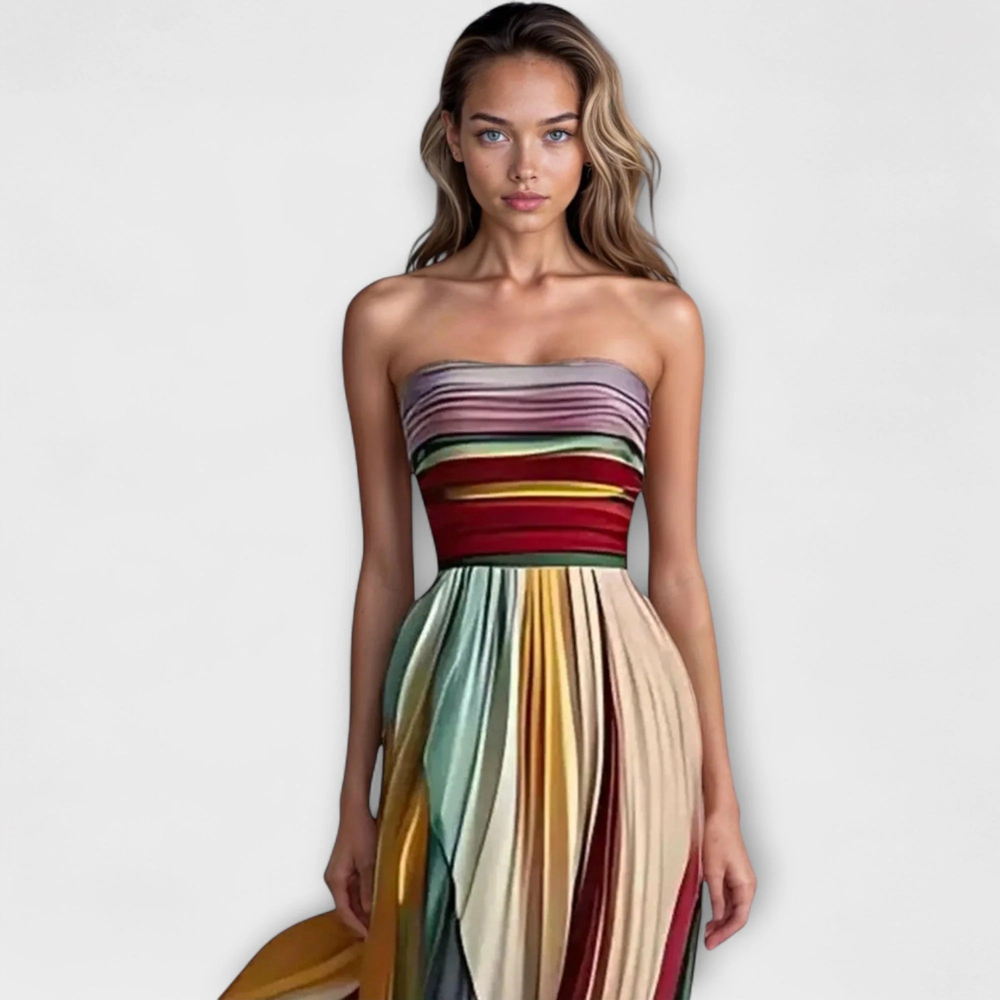 Lillyana - Vestido largo casual premium