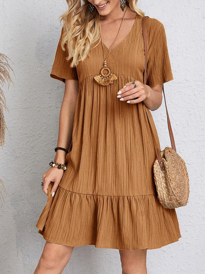 Annemarie - Vestido Elegante con Cobertura para el Abdomen