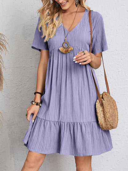 Annemarie - Vestido Elegante con Cobertura para el Abdomen