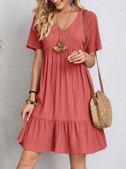 Annemarie - Vestido Elegante con Cobertura para el Abdomen